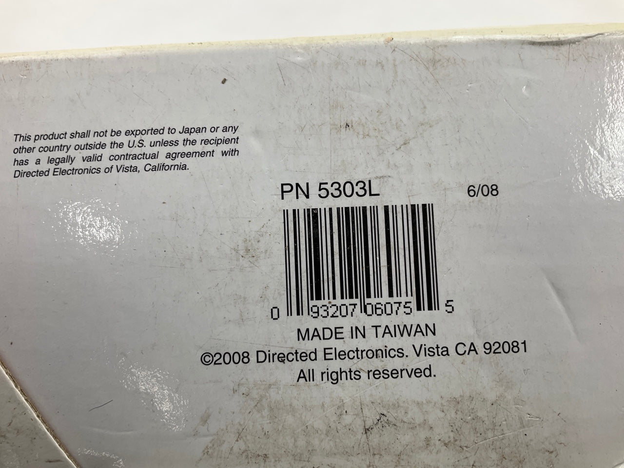 Avital 5303L Car Alarm Remote Start And Keyless Entry Vehicle Security System