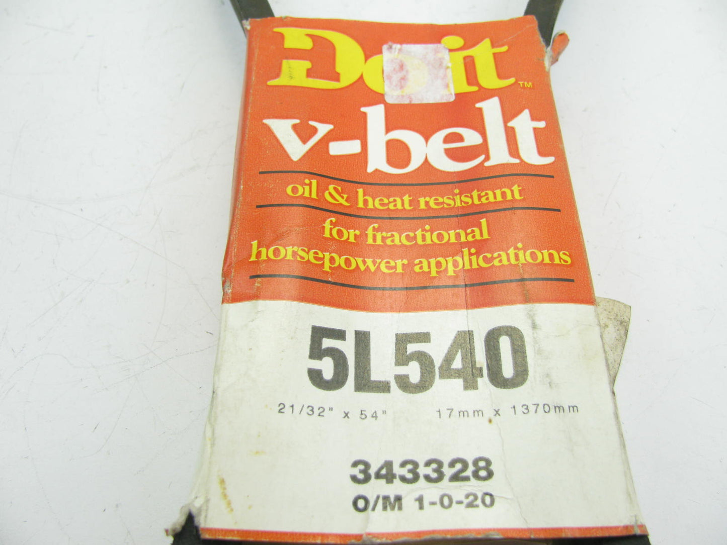 Do It Best 5L540 Lawn & Garden Power Equipment Accessory Drive Belt - 5/8'' X 54''