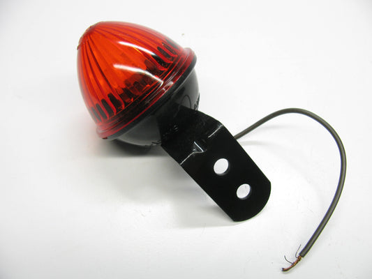 (2) Dominion 712039 BEEHIVE RED LENSE CAB MARKER CLEARANCE LAMPS