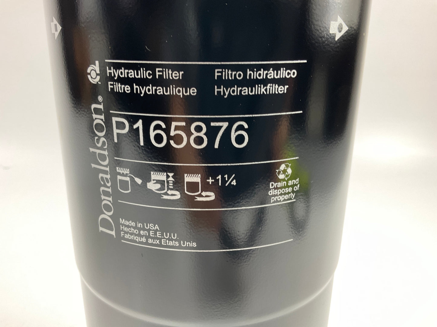 Donaldson P165876 Hydraulic Filter - Replaces P7077, BT8308-MPG, PF2177, 210465