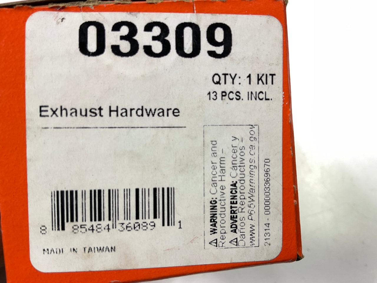 Dorman 03309 Exhaust Manifold Hardware Kit