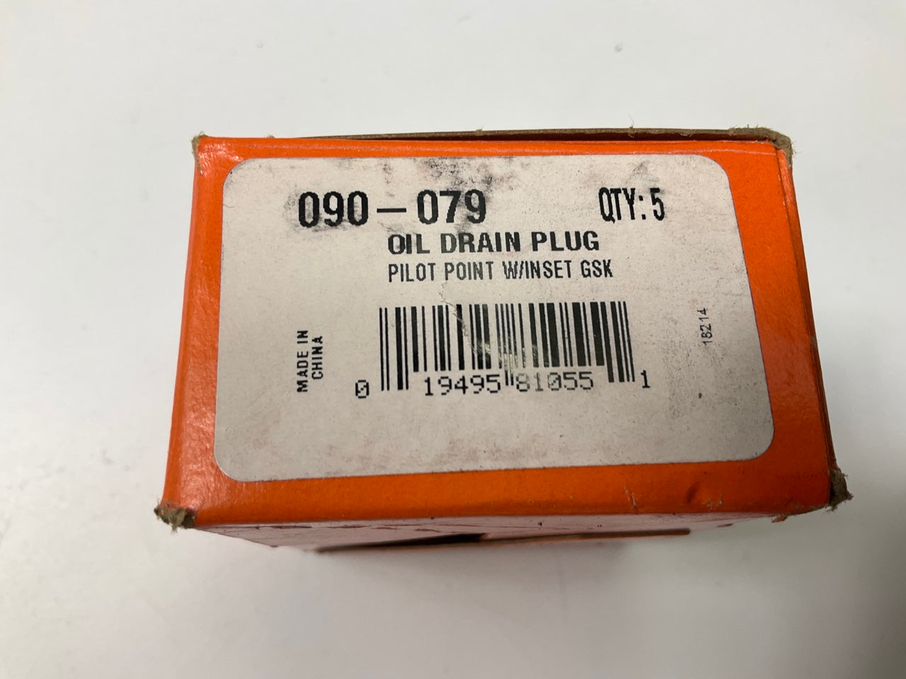 Dorman 090-079 Engine Oil Drain Plug Pilot Point M12-1.75 , Head Size 15mm