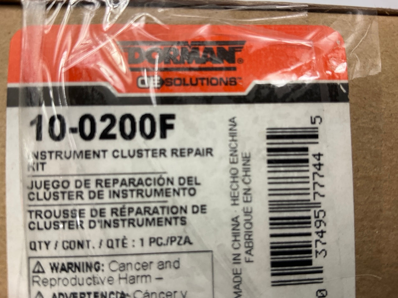 Dorman 10-0200F Instrument Cluster Repair Kit