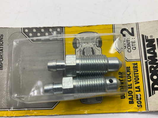 Dorman Help 13906 Brake Bleeder Screws, 10mm-1.0 X 33mm, Pack Of 2