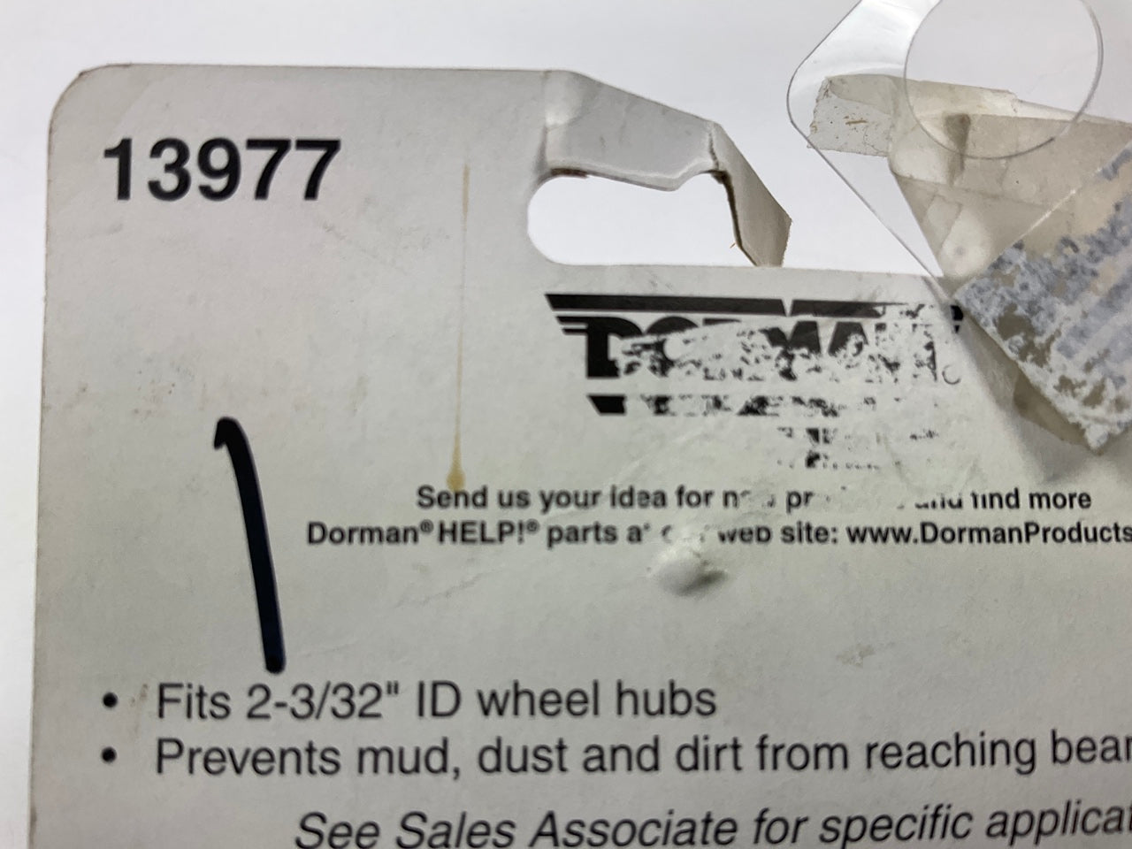 Dorman 13977 Wheel Bearing Dust Cap