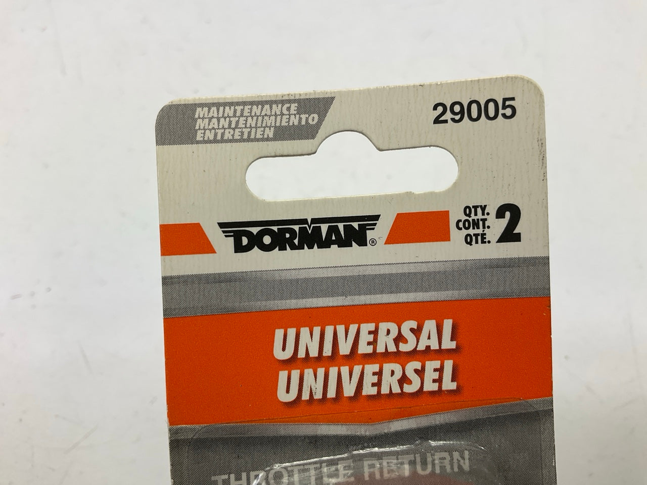 Dorman 29005 Throttle Return Extension Springs, 2/PACK, 1-13/16'' Long