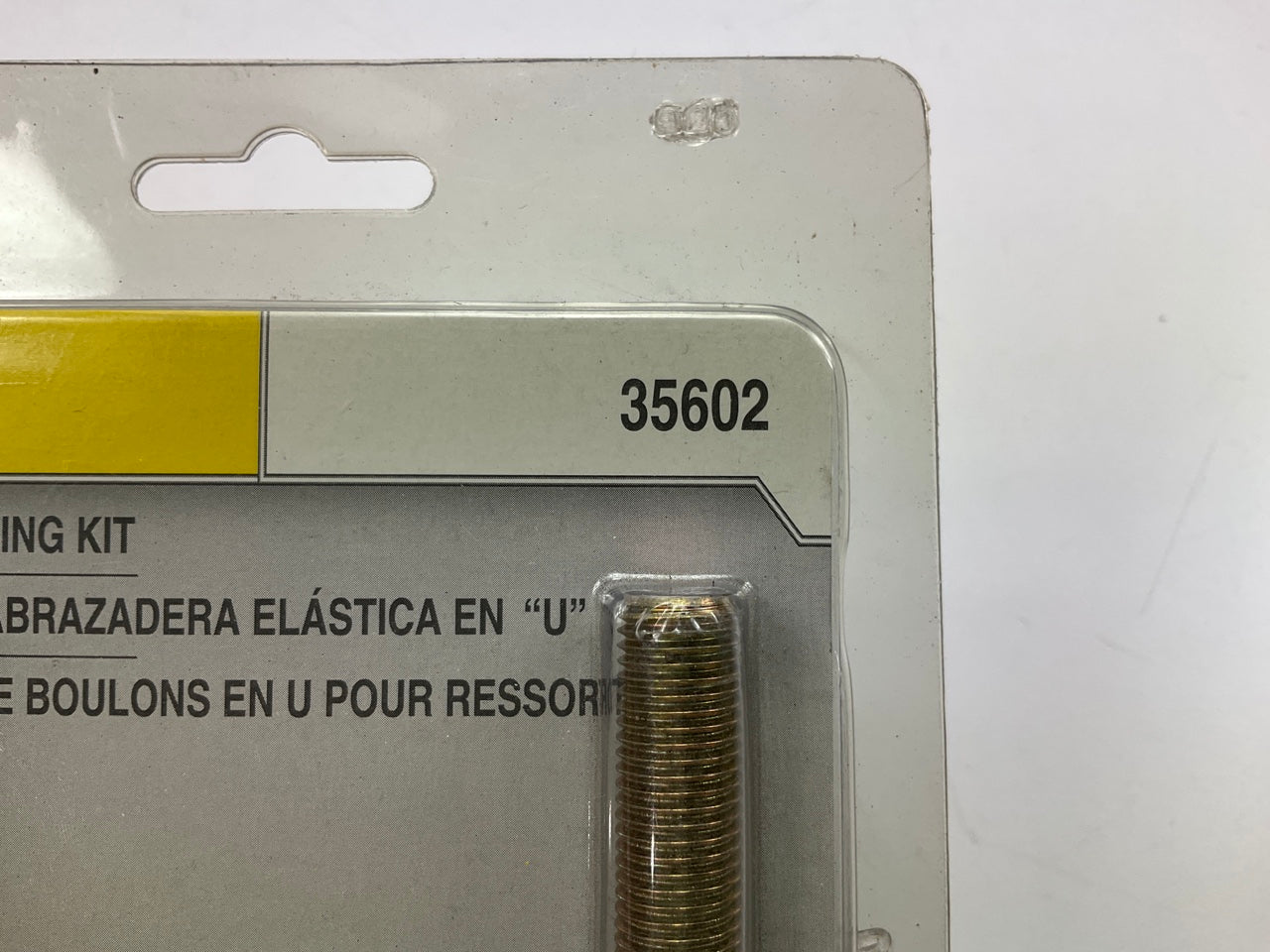 (2) Dorman 35602 Leaf Spring Round U-Bolt Kit - 7/16''-20 X 6-1/2'' X 2-1/2''