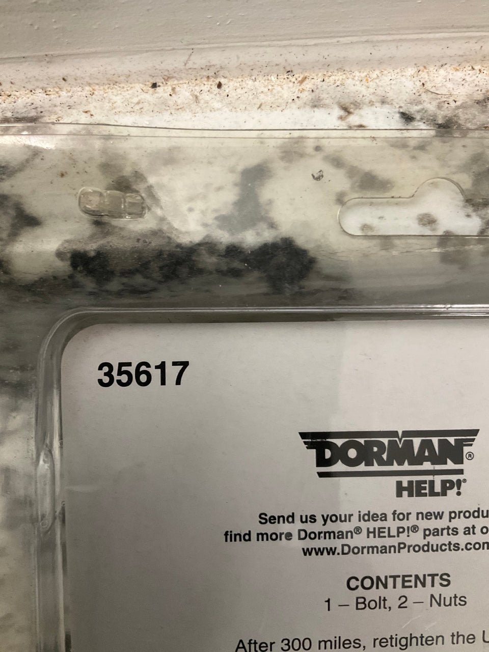 (2) Dorman 35617 U-Bolt Leaf Spring Kits 1/2''-20, 7'', 2-7/8''