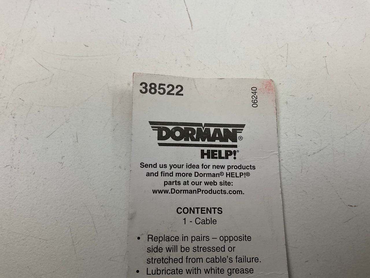 Dorman 38522 Tailgate Cable For 1994-2002 Ram 1500 2500 3500 Pickup Truck