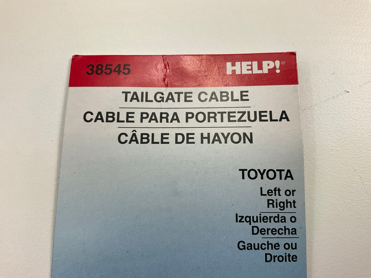 (2) Dorman 38545 Tailgate Support Cable For 2005-2015 Toyota Tacoma