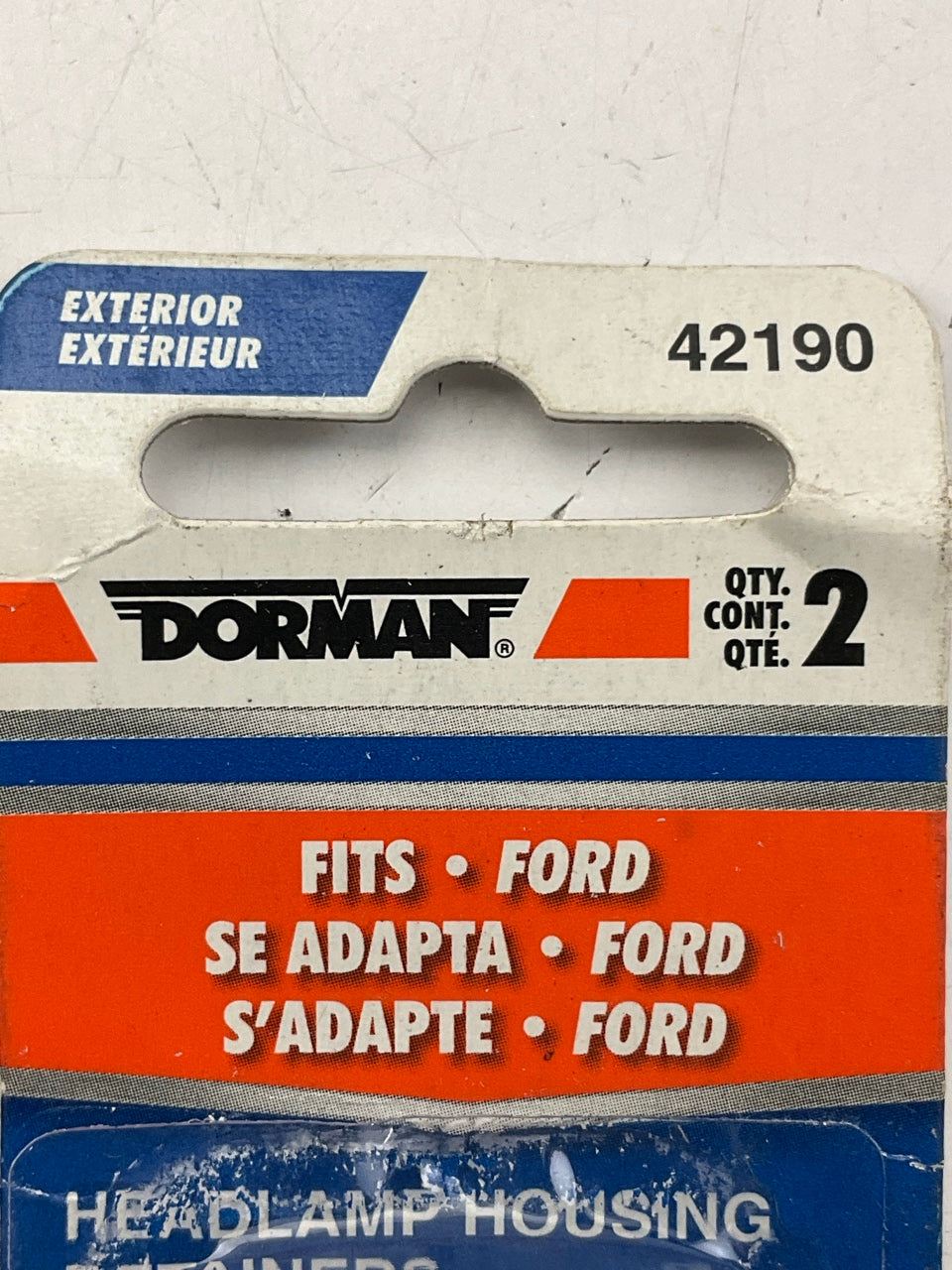 Dorman 42190 Headlight Retainer