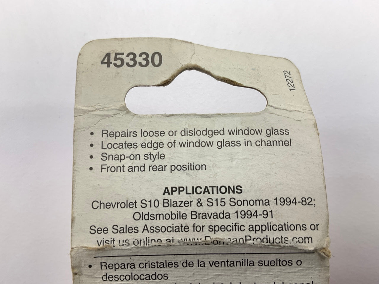 Dorman 45330 Window Glass Guide, 2 / Pack