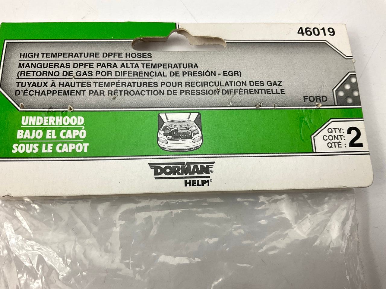 Dorman 46019 Exhaust Gas Recirculation (EGR) Pressure Feedback Hose