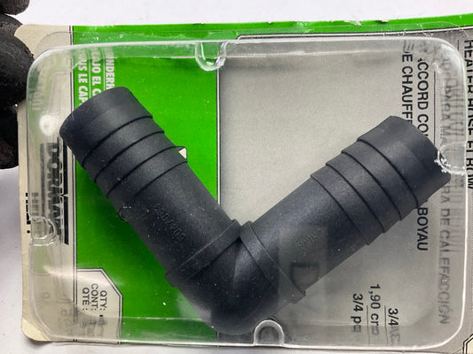 Dorman 47063 HVAC Heater Hose Connector, 90 Degree Elbow - 3/4'' X 3/4''