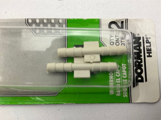 Dorman 47300 - 1/8 In. X 1/8 In. Hard Vacuum Tubing Connector - Pack Of 2