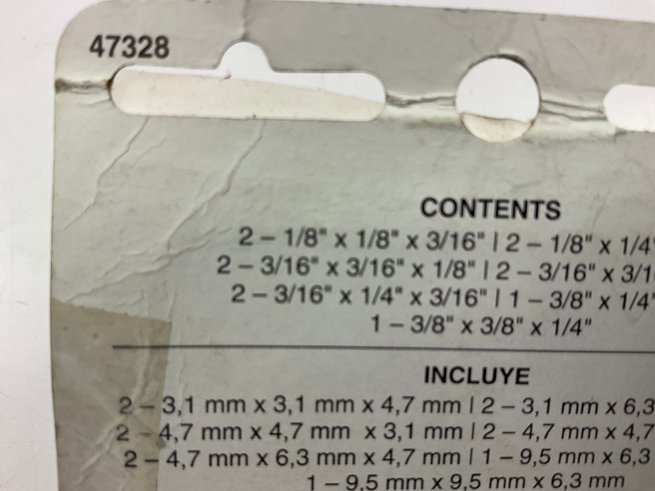 Dorman 47328 Hard Vacuum Tubing Connector Assortment