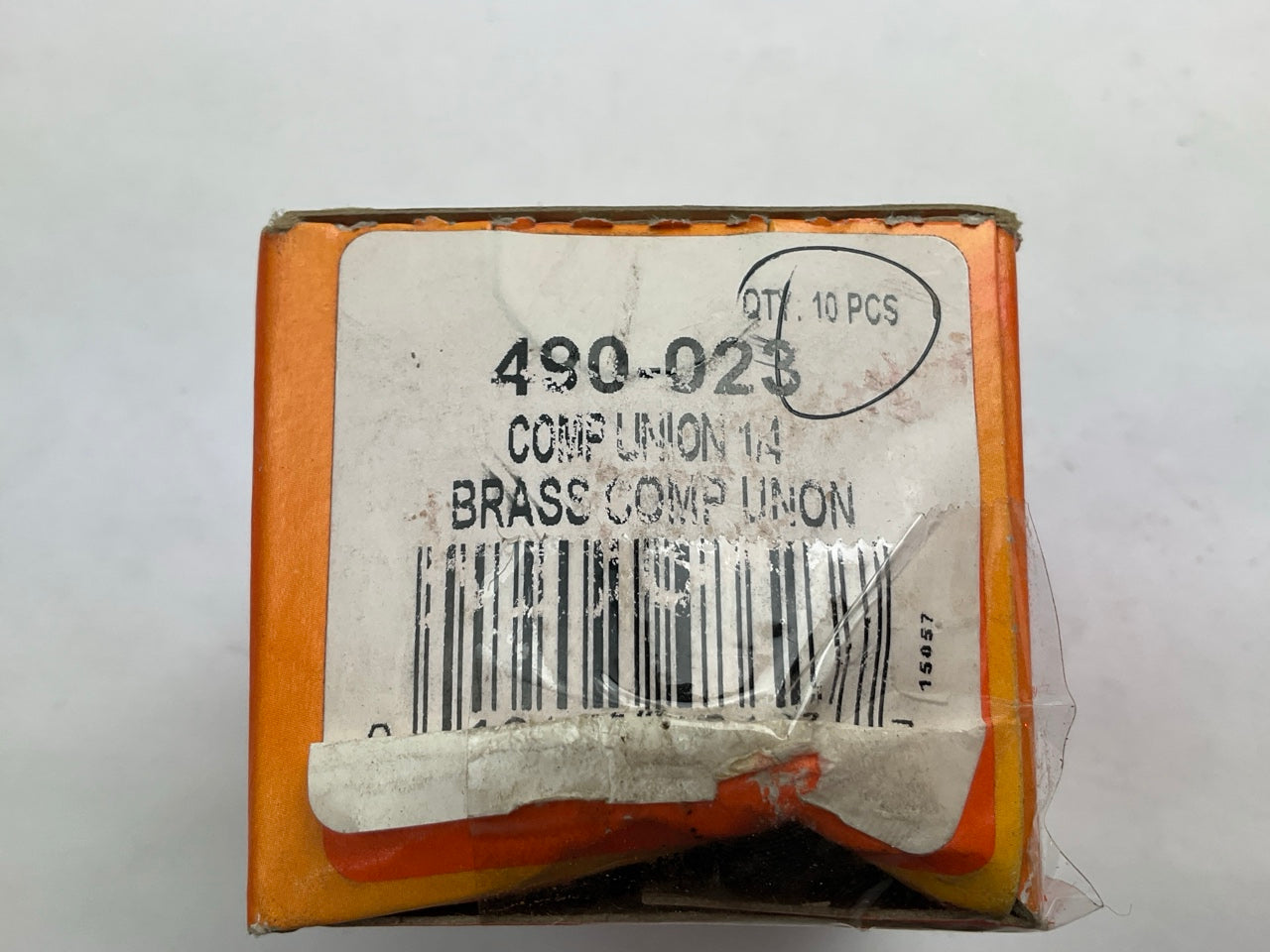 (10) Dorman 490-023 Compression Brass Union Fittings 1/4''