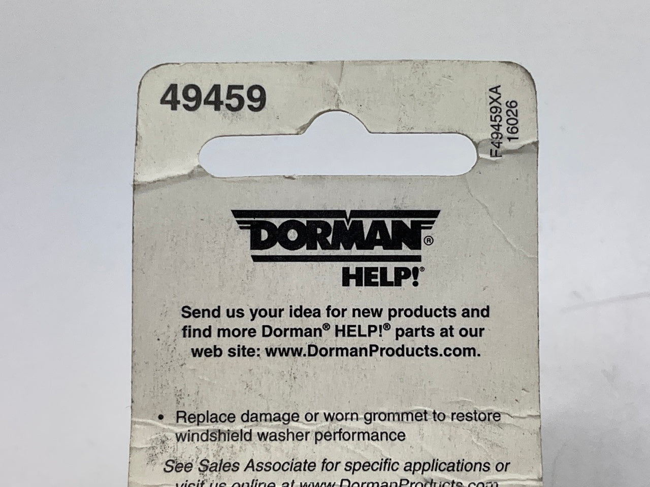 Dorman 49459 Dorman 49459 Windshield Washer Pump Grommet