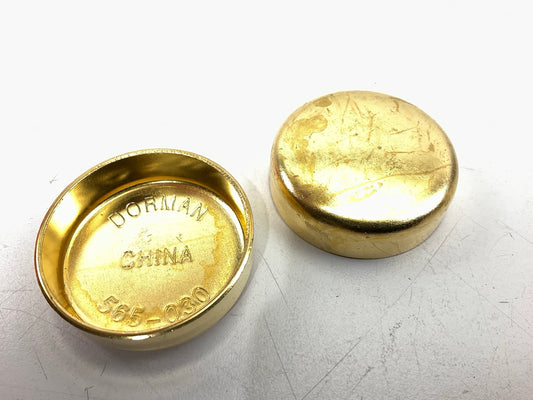 (10) Dorman 565-030 Freeze Expansion Plug Cups - 1-5/8'' Size, Brass