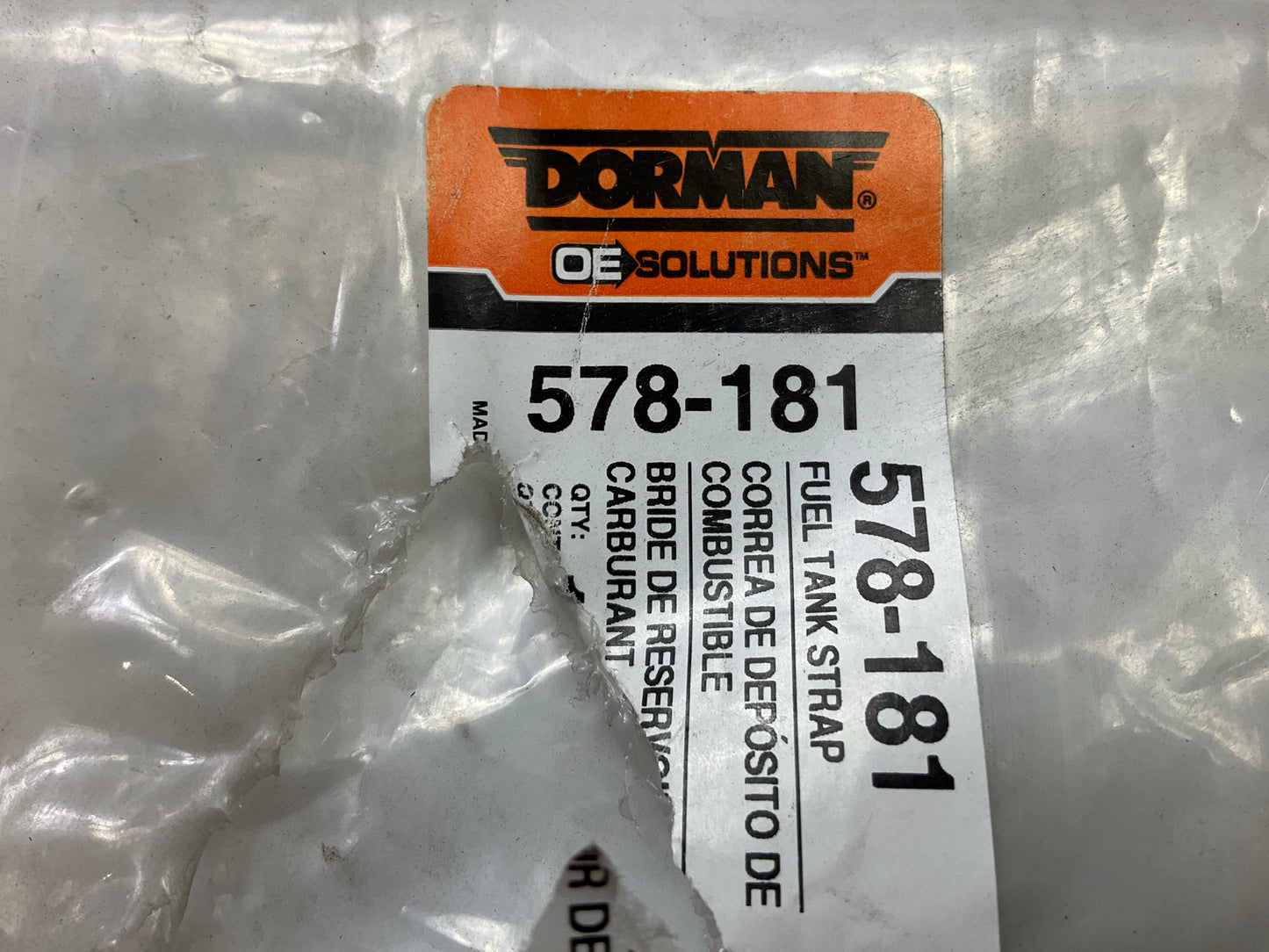Dorman 578-181 Fuel Gas Tank Straps