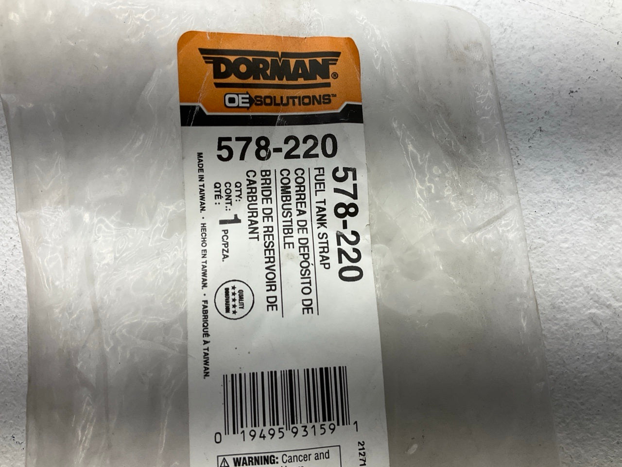 Dorman 578-220 Fuel Gas Tank Straps