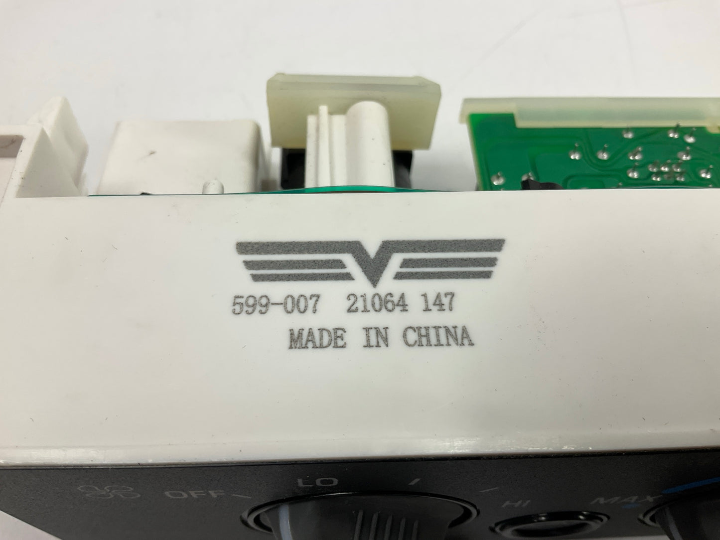 Dorman 599-007 Front A/C Heater Climate Control Switch Panel
