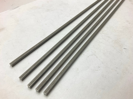(5) Dorman 600-070 Straight Key - Width-1/8'' Length-12'' Height - 1/8''