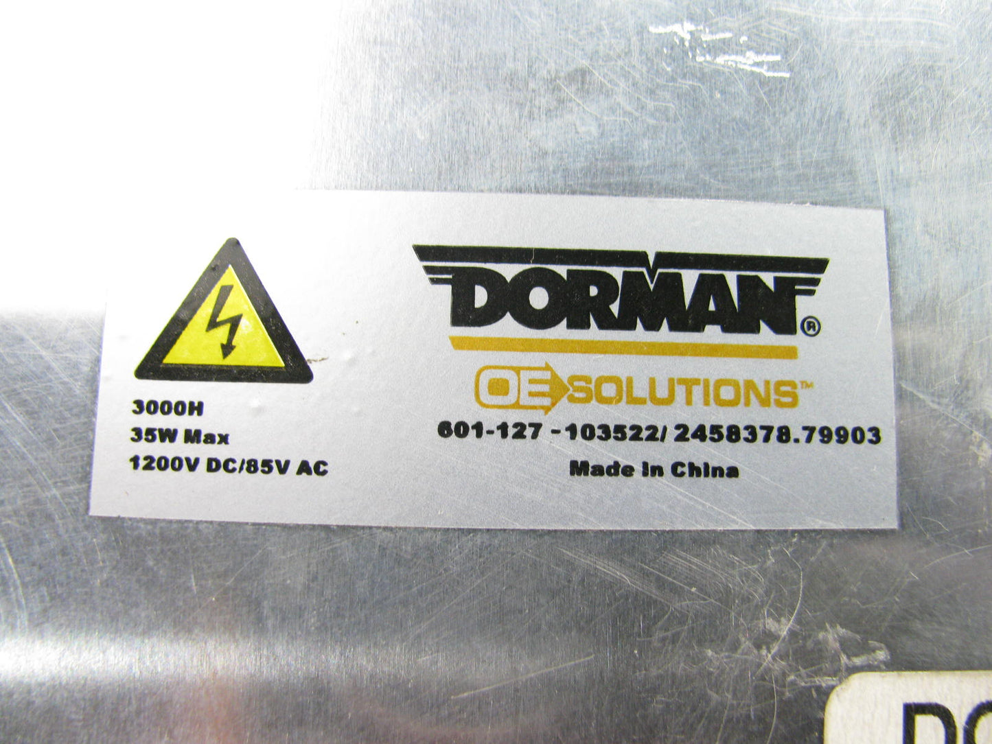 Dorman 601-127 High Intensity Discharge (HID) Lighting Ballast