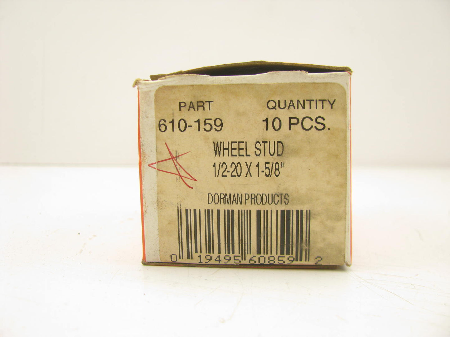 (10) Dorman 610-159 Wheel Lug Studs - Front / Rear