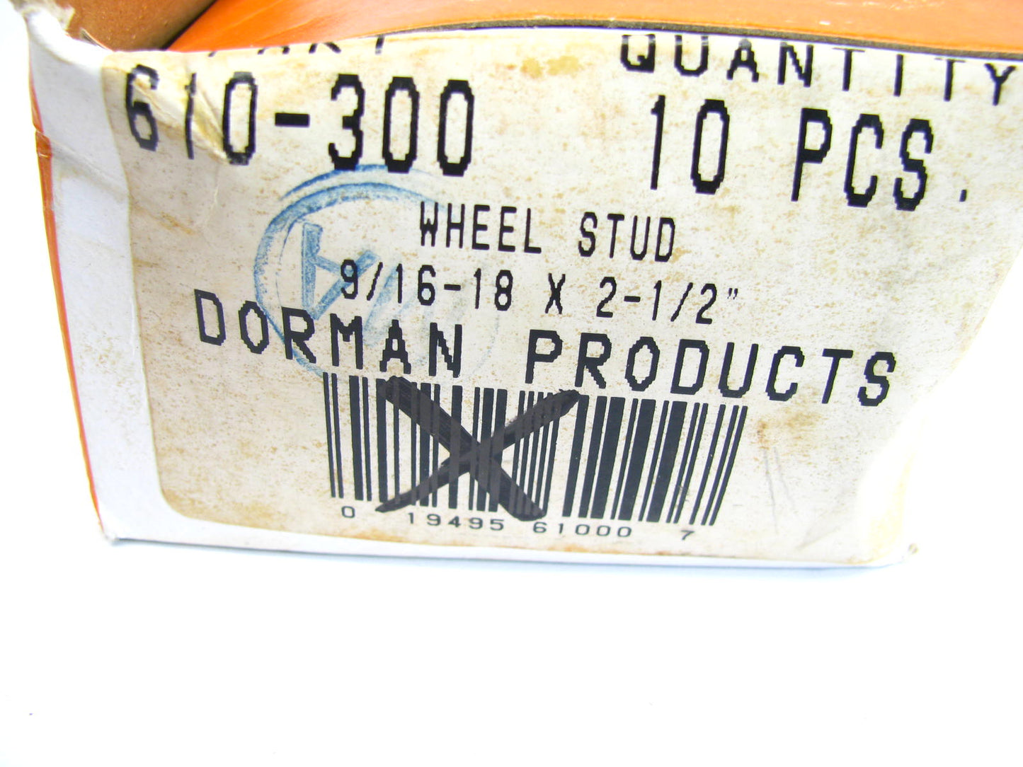 (10) Dorman 610-300 Wheel Lug Studs - Front