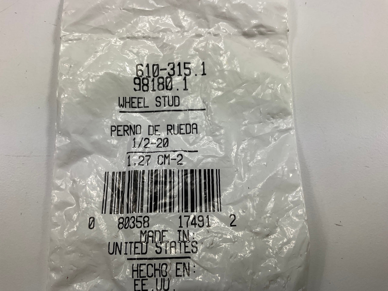 Dorman 610-315 Wheel Lug Stud
