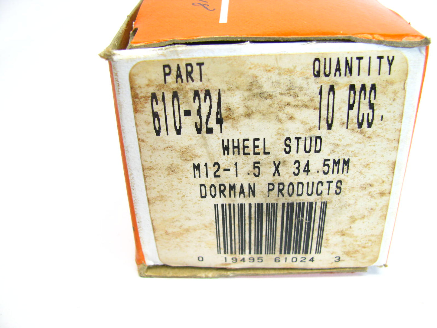 (10) Dorman 610-324 Wheel Lug Studs - Front / Rear