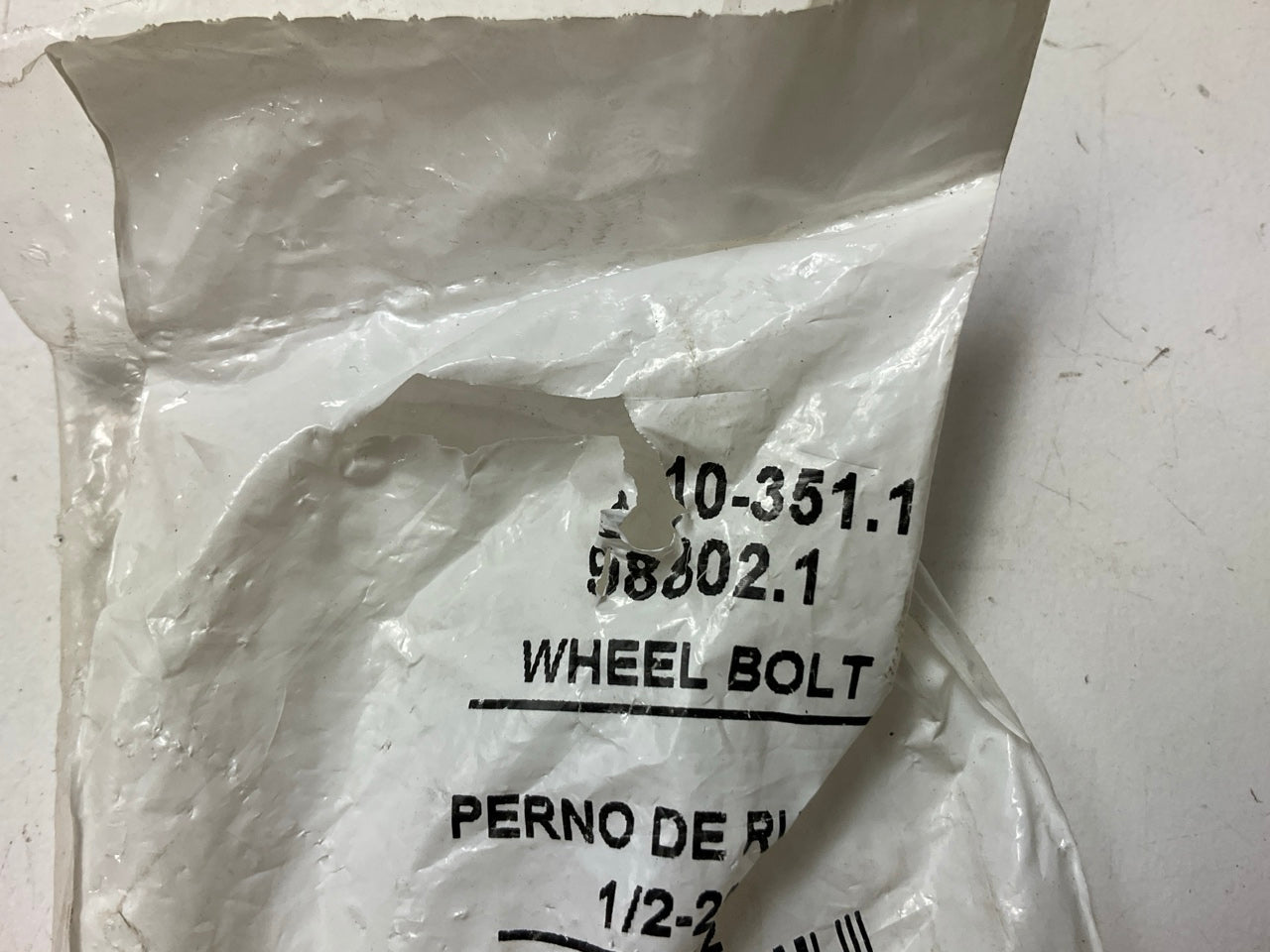 Dorman 610-351 1/2-20 Wheel Lug Bolt - 3/4 In. Hex, 1-3/4 In. Length