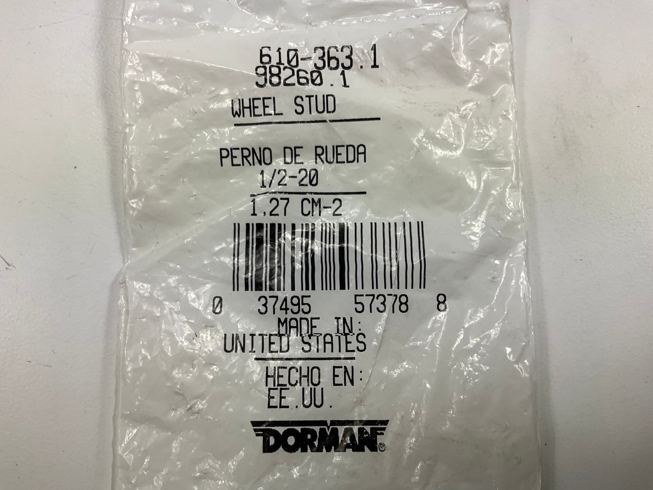 Dorman 610-363 Wheel Lug Studs