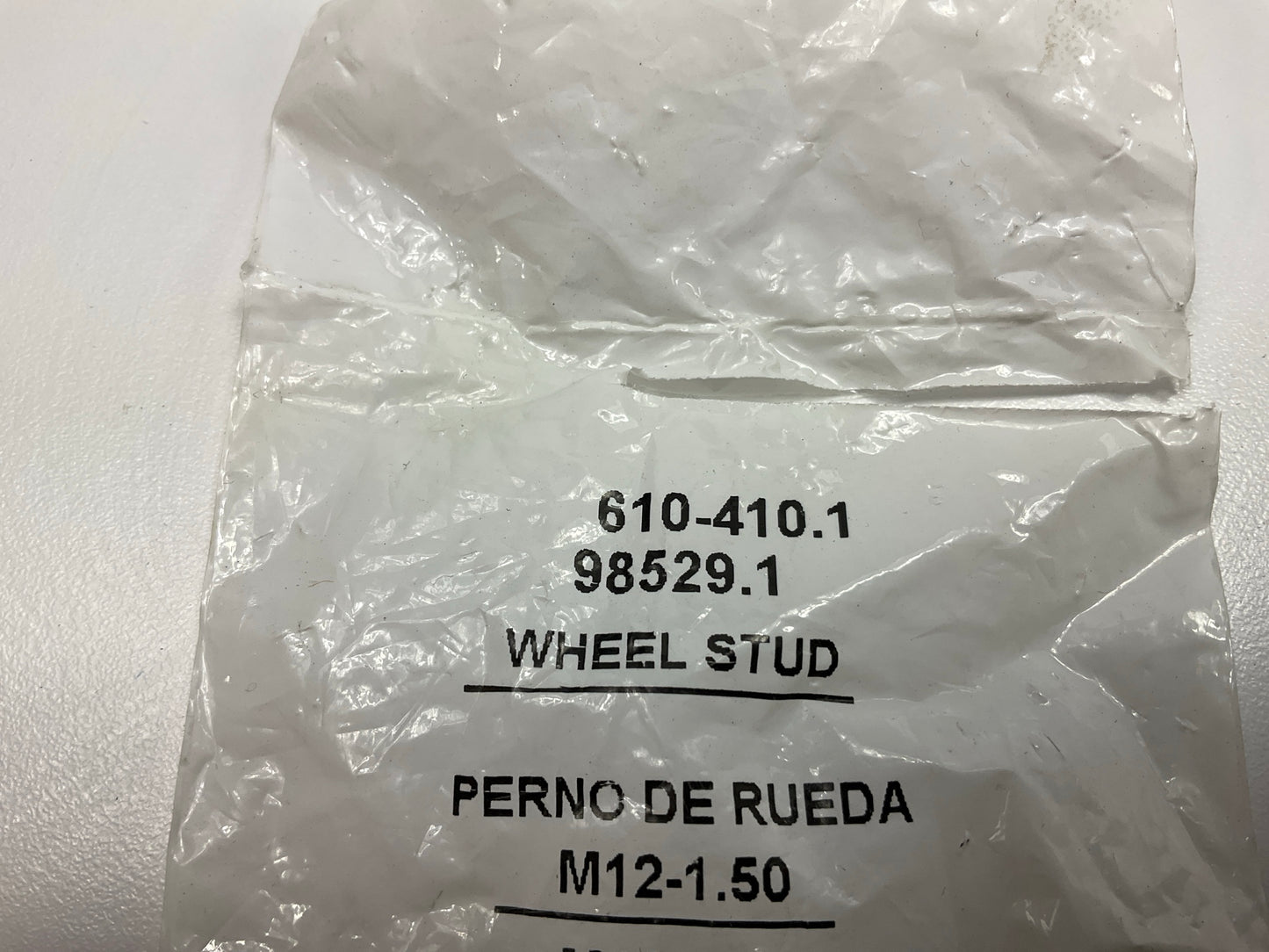 (10) Dorman 610-410 M12-1.50 Serrated Wheel Lug Studs - 12.90mm Knurl, 46mm