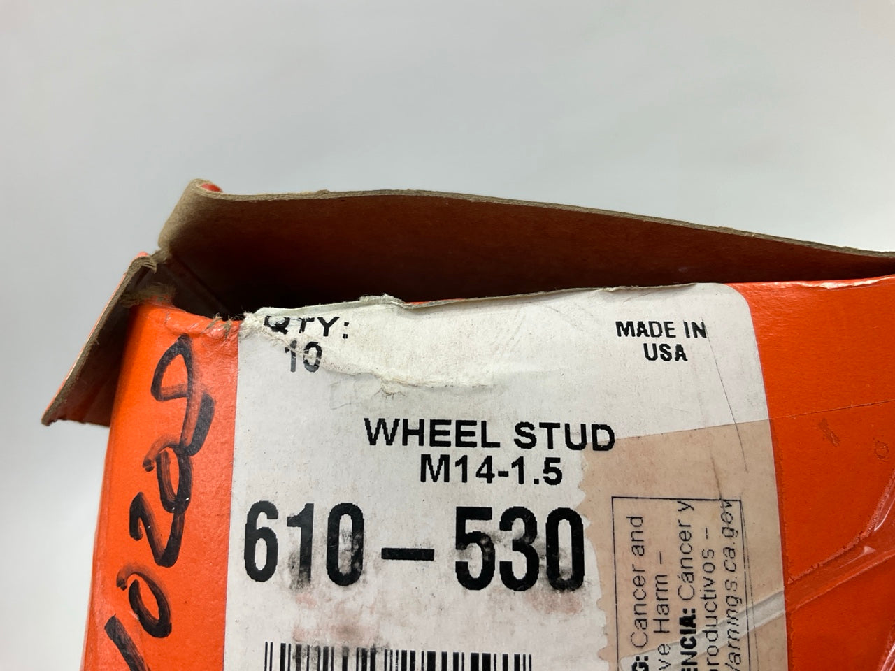 (10) Dorman 610-530 Wheel Lug Studs