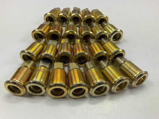 (24) Dorman 611-037 Budd Innerlug Nuts Kenworth Peterbilt Freightliner Volvo Int
