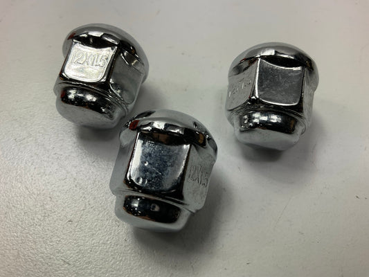 (3) Dorman 611-075 Wheel Lug Nuts