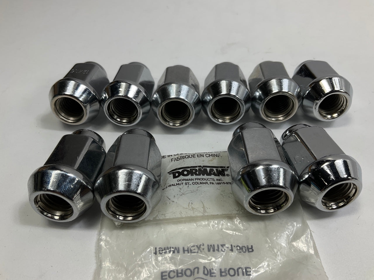 Dorman (611-084.1) Dado Ruota Monopezzo 19 Mm Esagonale – Ricambio OE Fix Antiruggine