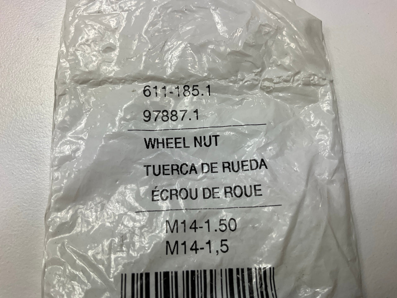 (10) Dorman 611-185 Wheel Lug Nuts