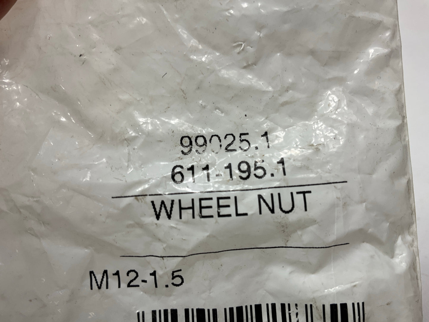 Dorman 611-195 M12-1.50 Wheel Lug Nut - 21mm Hex, 29mm Length
