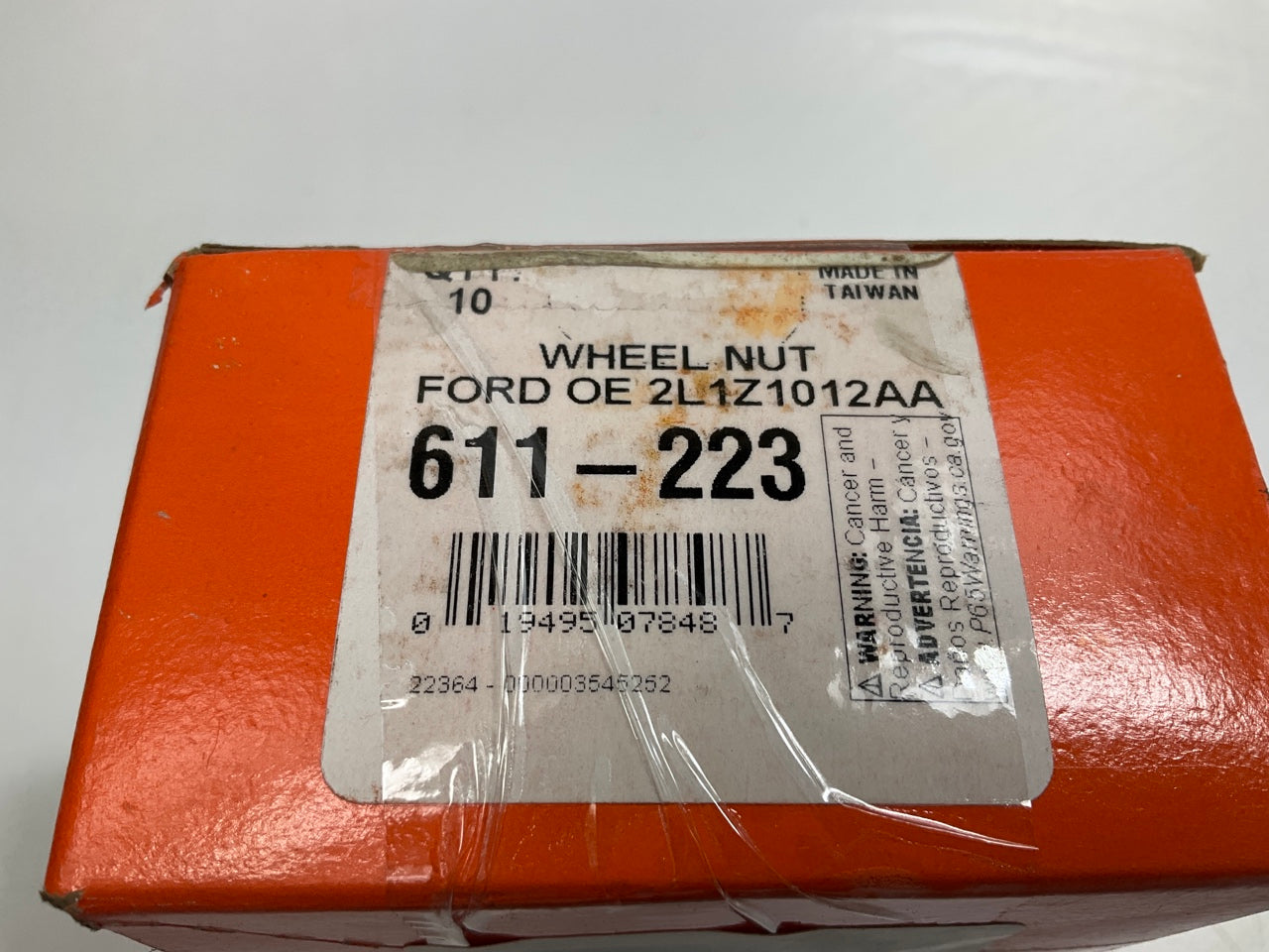 (10) Dorman 611-223 Wheel Lug Nuts