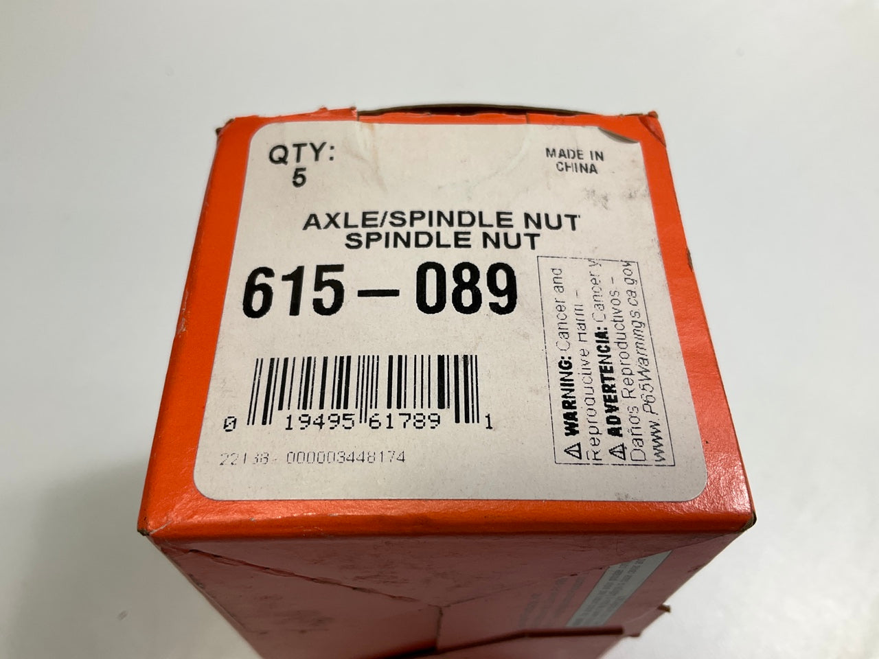(5) Dorman 615-089 Wheel Bearing Nut