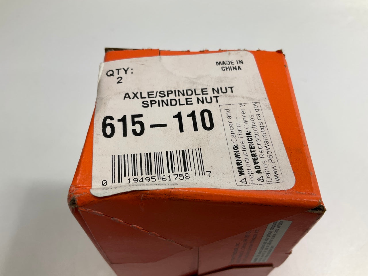 (2) Dorman 615-110 Spindle Wheel Bearing Nut
