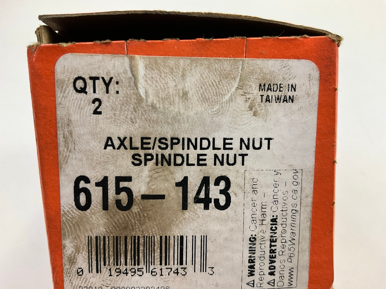 (2) Dorman 615-143 Spindle Lock Nut