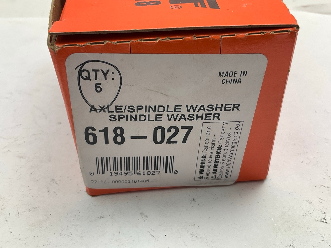 (5) Dorman 618-027 Spindle Nut Washer