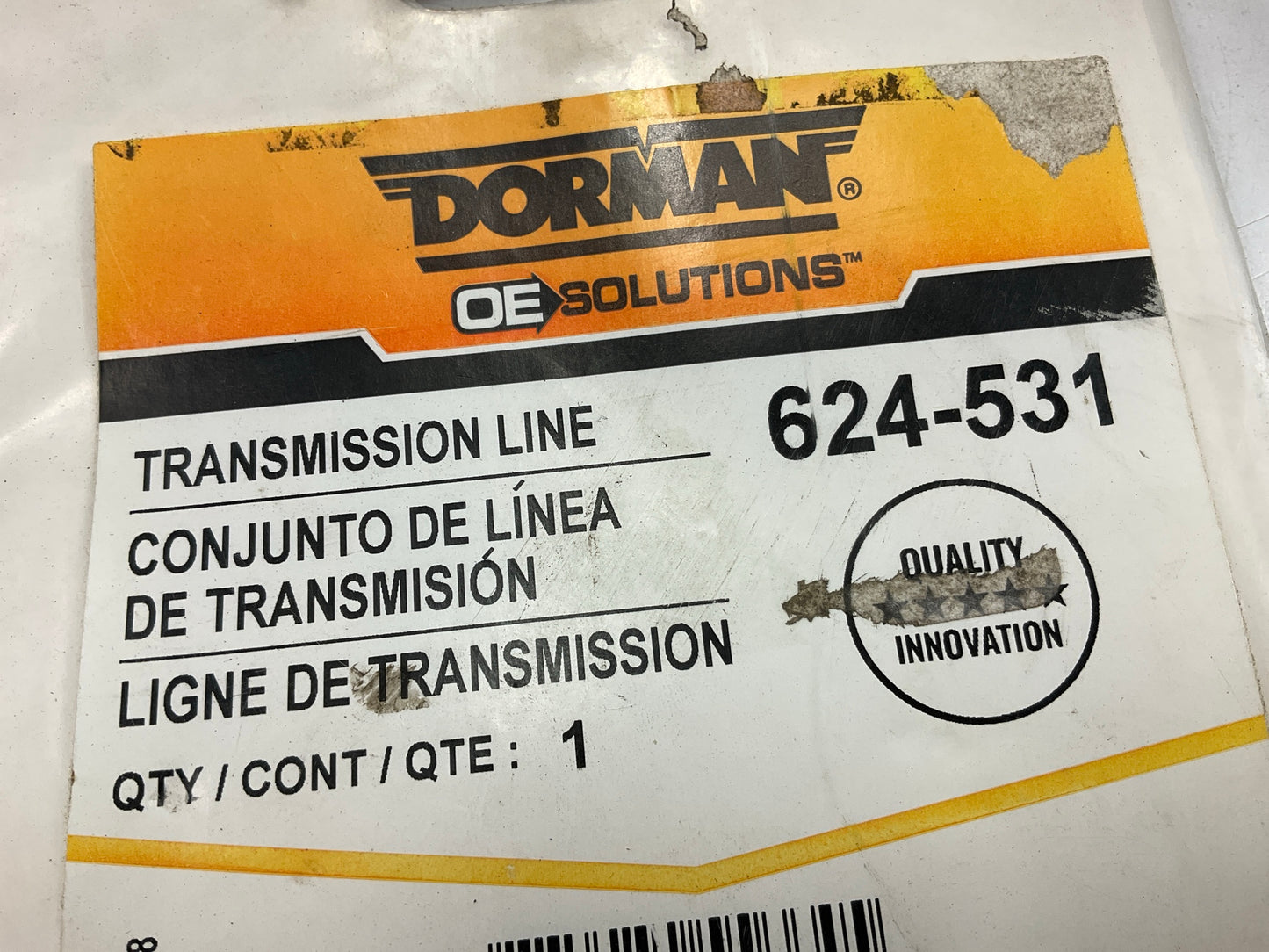 Dorman 624-531 Automatic Transmission Oil Cooler Hose Line 99-04 Grand Cherokee