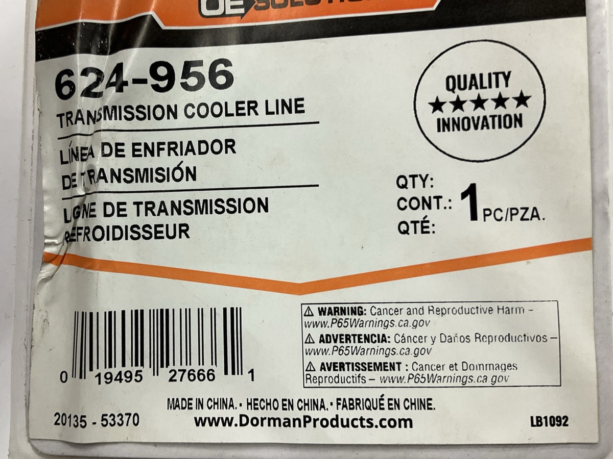 Dorman 624-956 Automatic Transmission Oil Cooler Hose Line (lower)