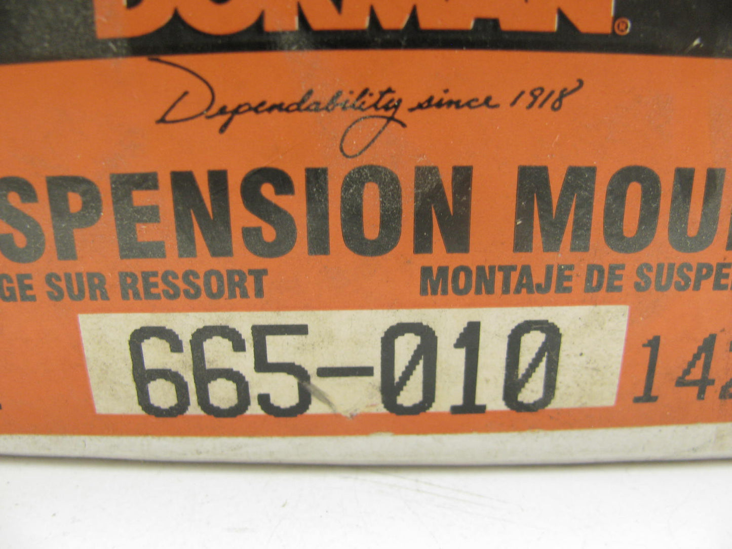 Dorman 665-010 Suspension Strut Mount - Rear Left / Right