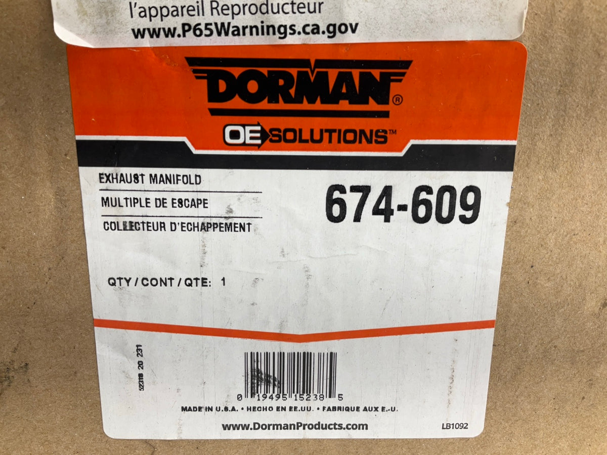Dorman 674-609 Catalytic Converter With Integrated Exhaust Manifold (Rear Bank)